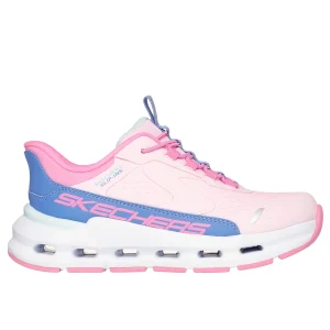 Skechers Slip-ins: Glide-Step - Vista Lane gyerekcipő lányoknak rózsaszín és kék színben